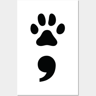 Semicolon Posters and Art